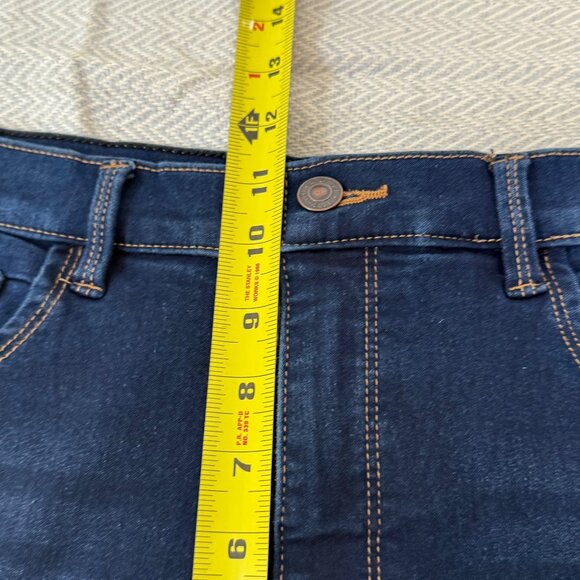 Curve Appeal Jeans Womens 12/31 Hi Rise Essential Skinny Stretch Casual Comfort - Picture 13 of 16